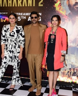 Trio poses 