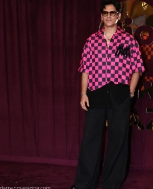 Vijay Varma poses for the press 