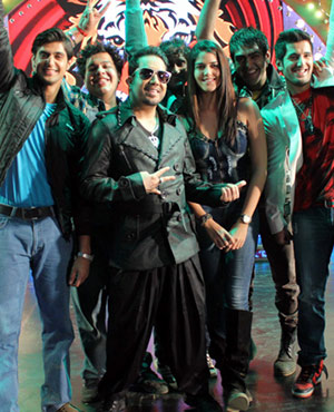 Mika On The Sets of Purani Jeans