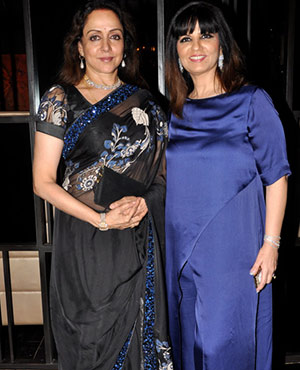 Hema Malini with Neeta Lulla