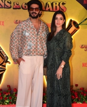 Dulquer Salmaan brings wife Amal Sufiya to the launch 