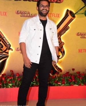 Sharib Hashmi is all smiles at the event 