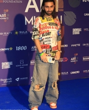 Orhan Awatramani goes for a casual look 