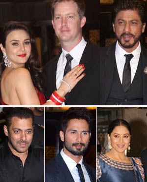 Preity Zinta's Wedding Reception