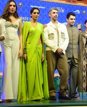 Cast of Made in Heaven Season 2 all pose together  