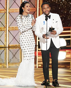 Priyanka Chopra At Emmys 2017