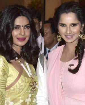 Priyanka, Sania Receive Padma Awards