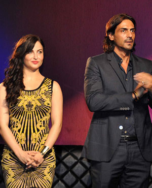 Arjun Rampal and Elli Avram