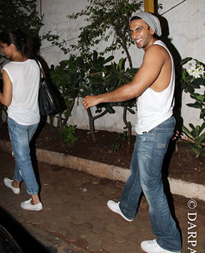 Ranveer and Deepika Party Together