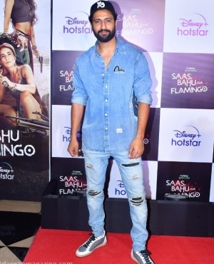 Vicky Kaushal goes for all denim look with a cap 