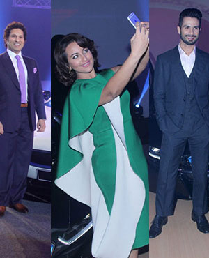 Sachin Tendulkar launches BMW's Hybrid Car