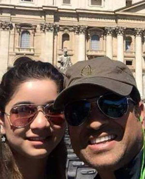 Sachin Tendulkar On European Holiday