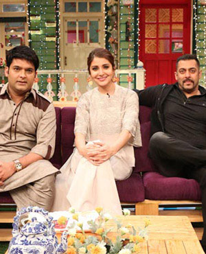 Salman, Anushka At Kapil Sharma Show