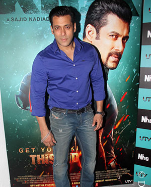 Salman at Kick Film Media Interaction