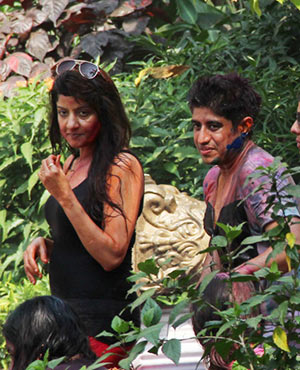 Sanjay Gupta Holi Celebration