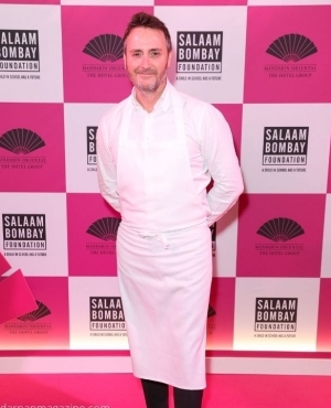 Jason Atherton on the red carpet 