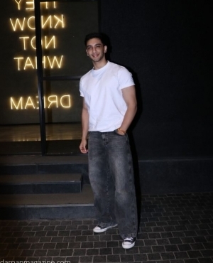 Vedang Raina also goes for a cool casual look 