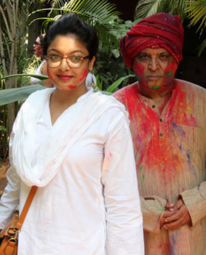 Tanushree Dutta and Javed Akhtar