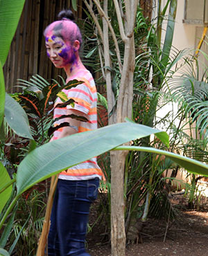 Rahul Bose with a friend