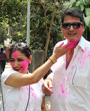 Kanwaljeet with Wife