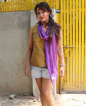 Shabana Azmi and Javed Akhtar Holi Bash