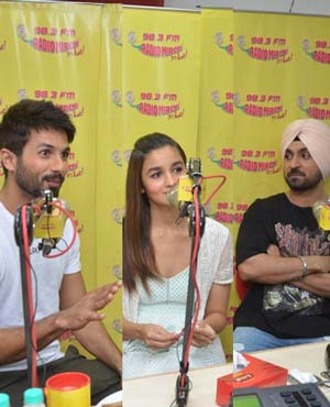Shahid, Alia, Diljit Promote Udta Punjab