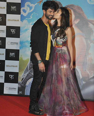 Shahid, Alia Launch 'Shaandaar' Trailer