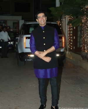 Manish Malhotra makes a statement in purple 