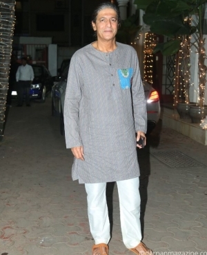 Chunkey Pandey looking simple in Kurta and Pajama