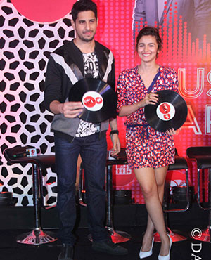Sidharth And Alia Launch MTV Coke Studio