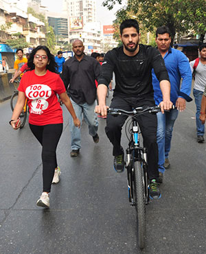 Sidharth Malhotra At Equal Street Movement