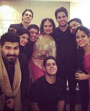 Sidharth Malhotra Attends Cousin’s Wedding