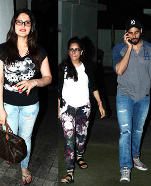 Sidharth Varun Zarine Snapped