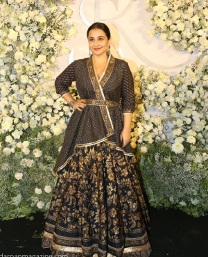Vidya Balan looks pretty in her lehenga 