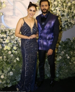  Riteish Deshmukh and Genelia D'Souza shine as a power couple