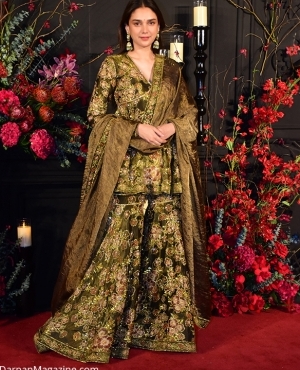 Aditi Rao Hydari looks pretty in her lehenga 