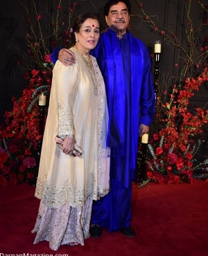 Sonakshi parents mom Poonam Sinha and dad Shatrughan Sinha 