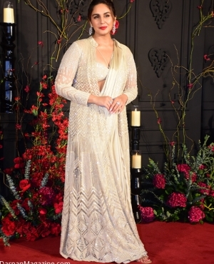 Huma Qureshi looks beautiful at the reception 
