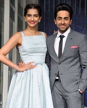 Sonam And Ayushmann Promote Bewakoofiyaan