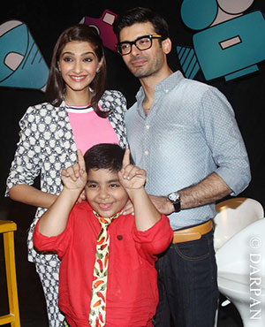 Sonam and Fawad Khan visit Captain Tiao