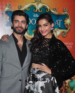 Sonam and Fawad Promote Khoobsurat