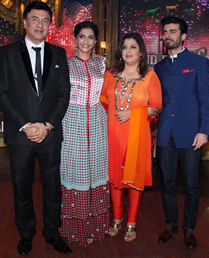 Sonam-Fawad Promote Khoobsurat‬