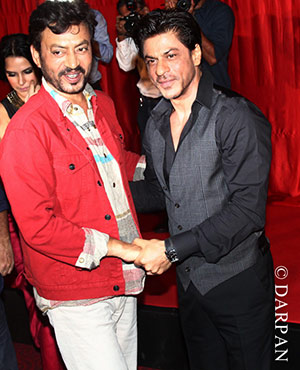 SRK Launches Ekkees Toppon Ki Salaami Trailer