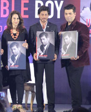 SRK Launches Karan Johar's Biography