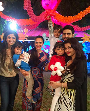 Star Kids At Aaradhya Bachchan Birthday Bash