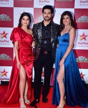 Bhavika Sharma and Shakti Arora are all smiles 