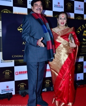 Shatrughna Sinha with wife Poonam Sinha 