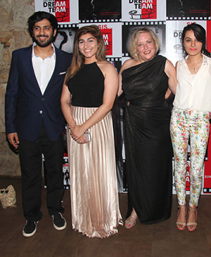 Aaryamann Sethi, Rachael Singh, Ellen Dash Walter of Singapore International School, Giaa Singh Arora and Karan Ghosh 