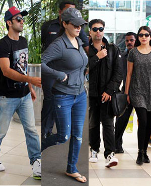 Stars And Cricketers Spotted