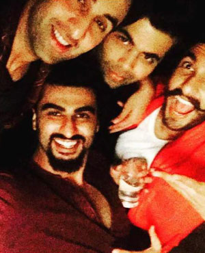 Stars At Arjun Kapoor's Birthday Bash